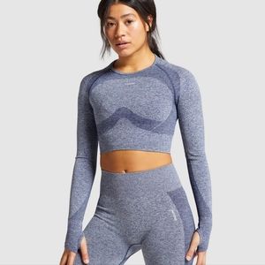 Gymshark Flex Sports Long Sleeve Crop Top